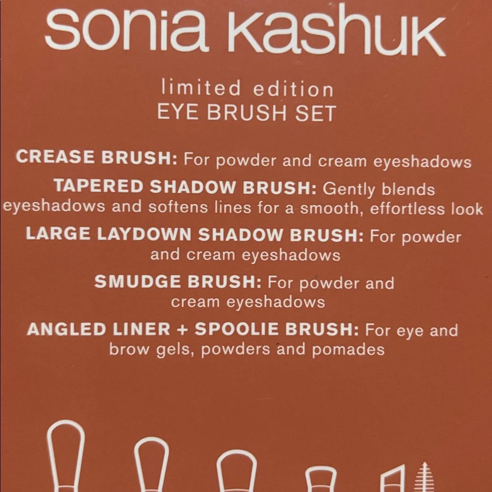 Sonia Kashuk Limited Edition Eye Brush Set - 5 pc U